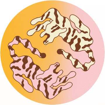 Tiger Yin Yang artwork